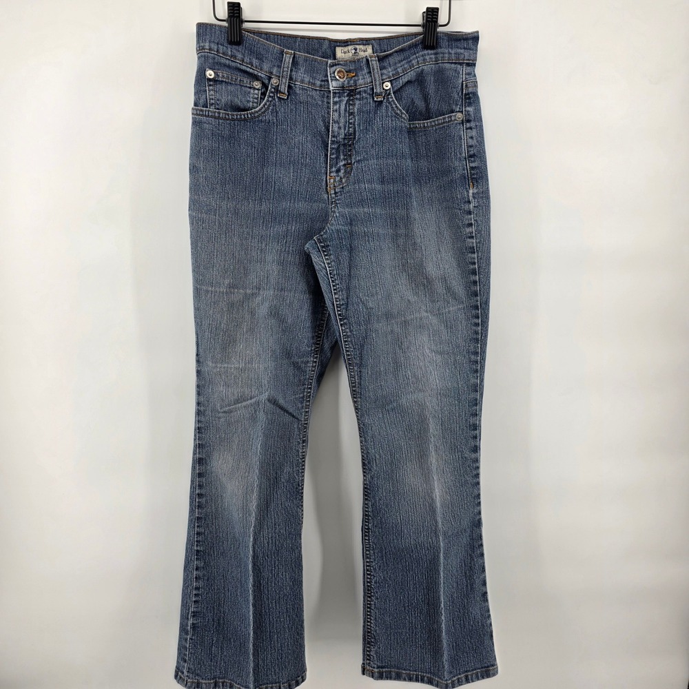 Duck Head Petite Jeans Women Blue Denim Bootcut Size 8P y2k‎